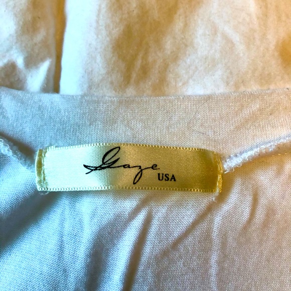 Women’s White Muscle Tee Size M - Picture 2 of 3